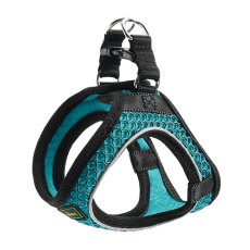 Hunter Hilo Comfort / Шлейка Хантер для собак сетчатый текстиль Бирюзовая