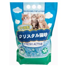 Hakase Arekkusu Crystals Fresh Active / Наполнитель Хакасэ Ареккусу для кошачьего туалета Силикагелевый