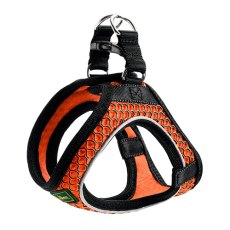 Hunter Hilo Comfort / Шлейка Хантер для собак сетчатый текстиль Оранжевая