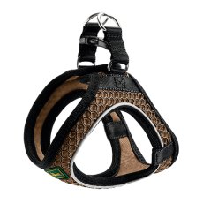 Hunter Hilo Comfort / Шлейка Хантер для собак сетчатый текстиль Коричневая