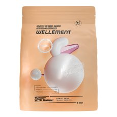Wellement Adult Small Breed Turkey with Rabbit / Сухой корм Велемент для взрослых собак Мелких пород Индейка с кроликом