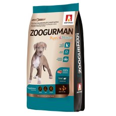 Зоогурман Puppy & Mother Сухой корм для Щенков, беременных и кормящих собак Средних и Крупных пород Телятина