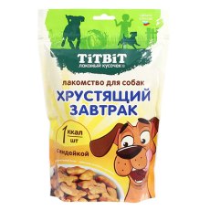 Titbit / Лакомство Титбит для собак всех пород Завтрак хрустящий с Индейкой