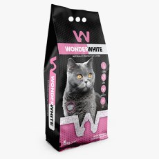 Wonder White Baby Powder / Комкующийся наполнитель Вандер Вайт для кошачьего туалета c ароматом Детской присыпки