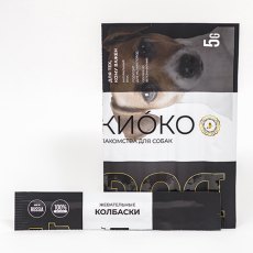 Киоко Лакомство для собак Жевательные колбаски из мяса Утки