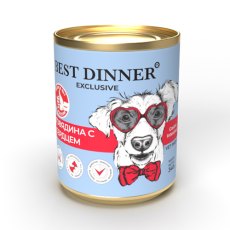 Best Dinner Exclusive Vet Profi Gastro Intestinal / Консервы Бест Диннер для собак Говядина с сердцем (цена за упаковку) Best Dinner Exclusive Vet Profi Gastro Intestinal / Консервы Бест Диннер для собак Говядина с сердцем (цена за упаковку)