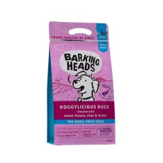 Barking Heads Dog Adult Small Doggylicious Duck Grain free / Сухой Беззерновой корм Баркинг Хэдс для взрослых собак Мелких пород 'Восхитительная утка' Утка батат Barking Heads Dog Adult Small Doggylicious Duck Grain free / Сухой Беззерновой корм Баркинг Хэдс для взрослых собак Мелких пород 'Восхитительная утка' Утка батат