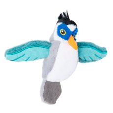 Mr.Kranch / Игрушка Мистер Кранч для кошек плюшевая с кошачьей мятой Птичка серая