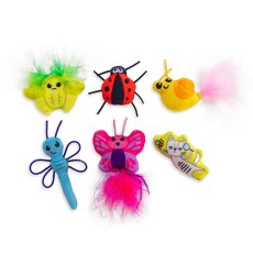 Catstages Dental / Игрушка Кетстейджес для кошек "Друзья - насекомые" с кошачьей мятой