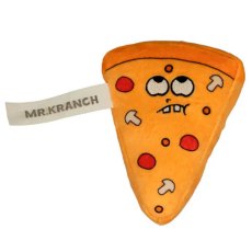 Mr.Kranch / Игрушка Мистер Кранч для собак Кусочек пиццы с пищалкой