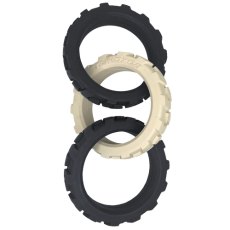 Луноход / Игрушка-перетяжка "Цепь из трёх колёс" метеоритный серый лунный бежевый