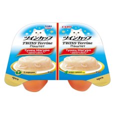 Inaba Ciao Twins Terrine / Паштет Инаба Тунец Магуро и куриное филе со вкусом ширасу (цена за упаковку)