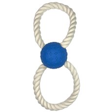 Просто Космос / Мяч на верёвке "Галактика" космический синий