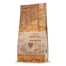 Rawival Wild Gifts with Wings / Сухой корм Равивал для собак средних и крупных пород Утка с фазаном