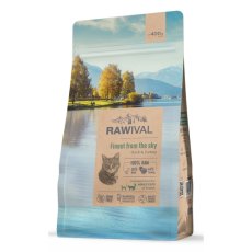 Rawival Finest From The Sky / Сухой корм Равивал для взрослых кошек Утка и индейка