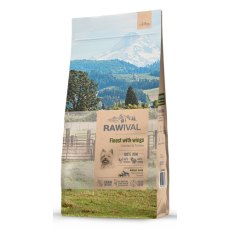 Rawival Finest with Wings / Сухой корм Равивал для собак карликовых и маленьких пород Курица и индейка