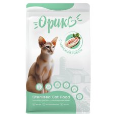 Орико Sterilised / Сухой корм для взрослых и стерилизованных кошек с Морской рыбой