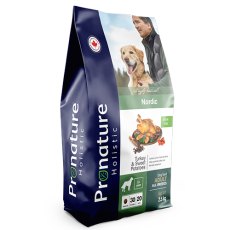 Pronature Holistic / Сухой корм Пронатюр Холистик Беззерновой Нордик для собак всех пород Индейка батат