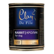 Clan De File / Консервы Клан для собак Кролик (цена за упаковку) Clan De File / Консервы Клан для собак Кролик (цена за упаковку)