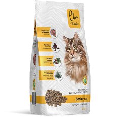 Clan Classic Senior 30-14 / Сухой корм Клан для Пожилых кошек Курица и Телятина