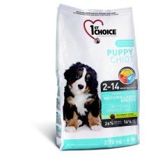 1st Choice Puppy Medium & Large Breeds / Сухой корм Фёст Чойс для Щенков Средних и Крупных пород Курица 1st Choice Puppy Medium & Large Breeds / Сухой корм Фёст Чойс для Щенков Средних и Крупных пород Курица