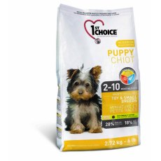 1st Choice Puppy Toy & Small Breeds / Сухой корм Фёст Чойс для Щенков Миниатюрных и Мелких пород Курица