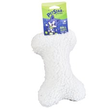 Pet Star / Игрушка Пет Стар для собак КОСТОЧКА с пищалкой, плюшевая