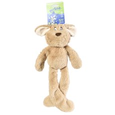 Pet Star / Игрушка Пет Стар для собак ОБЕЗЬЯНКА с пищалкой, плюшевая