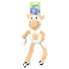 Pet Star / Игрушка Пет Стар для собак КОРОВА с пищалкой, плюшевая