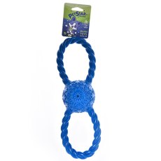 Pet Star / Игрушка Пет Стар для собак ГРЕЙФЕР восьмерка с мячиком термопластичная резина