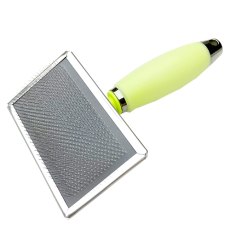 Pet Star / Пуходерка Пет Стар Металлическая с силиконовой ручкой