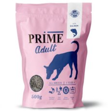 Prime Adult All Breeds Sensitive Stomach Salmon / Сухой Низкозерновой корм Прайм для взрослых собак всех пород с Чувствительным пищеварением Лосось