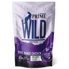 Prime Wild Free Range Chicken Light Senior Sterilised / Сухой Беззерновой корм Прайм Вайлд для Стерилизованных Пожилых кошек Низкокалорийный