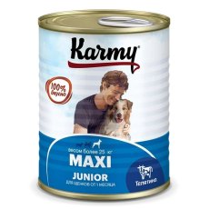 Karmy Maxi Junior / Консервы Карми для щенков крупных пород с телятиной (цена за упаковку)