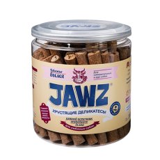JAWZ  / Лакомство Джас Хрустящие деликатесы Говяжье вымя для собак