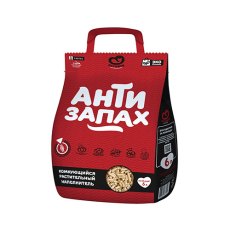 Наполнитель Питомец Антизапах растительный комкующийся