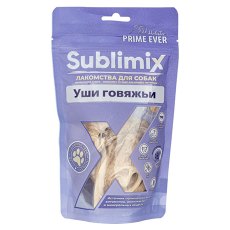 Prime Ever Sublimix / Лакомство Прайм Эвер для собак Уши говяжьи