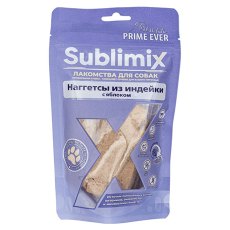 Prime Ever Sublimix / Лакомство Прайм Эвер для собак Наггетсы из Индейки с яблоком