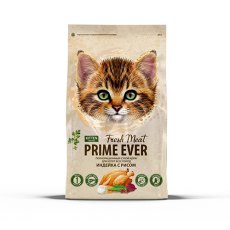 Prime Ever Fresh Meat Kitten / Сухой корм Прайм Эвер для Котят всех пород Индейка с рисом