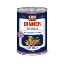 Solid Natura Dinner / Консервы Солид Натура Беззерновые для собак Ягненок (цена за упаковку) Solid Natura Dinner / Консервы Солид Натура Беззерновые для собак Ягненок (цена за упаковку)