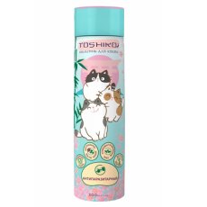 Toshiko / Шампунь Тошико для кошек Антипаразитарный