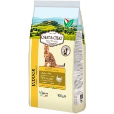 Chat&Chat Adult Indoor Chicken / Сухой корм Чат и Чат для взрослых кошек с Цыпленком