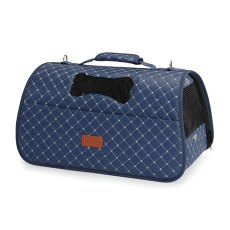 Camon / Сумка-переноска Камон для животных стеганая Синяя