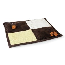 Camon / Когтеточка - коврик Камон для кошек с игрушкой 3 материала