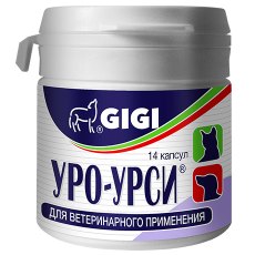 GIGI УРО-УРСИ / Препарат Джиджи для лечения и профилактики мочекаменной болезни и цистита у собак и кошек