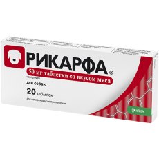 Krka Рикарфа Противовоспалительное средство для собак