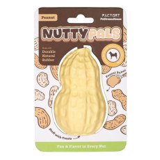 PetDreamHouse Nutty Pals Durable Peanut / Игрушка ПетДримХаус интерактивная для собак из натурального каучука