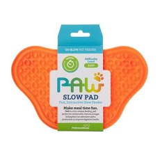 PetDreamHouse Paw Lick Pad Orange Easy / Коврик ПетДримХаус Лапа для собак и кошек Лизательный