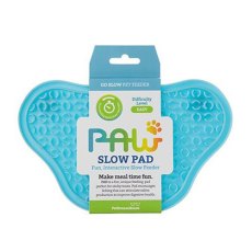 PetDreamHouse Paw Lick Pad Blue Easy / Коврик ПетДримХаус Лапа для собак и кошек Лизательный