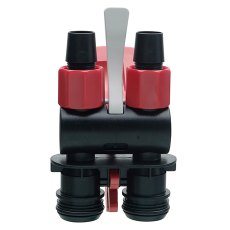 Fluval / Кран Флювал для фильтров Двойной